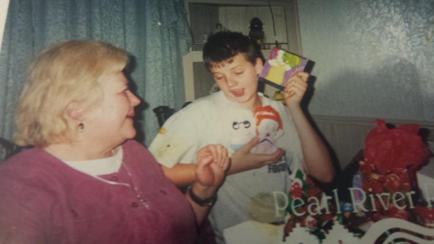 Nana and Josh at Joey n Laura Christmas